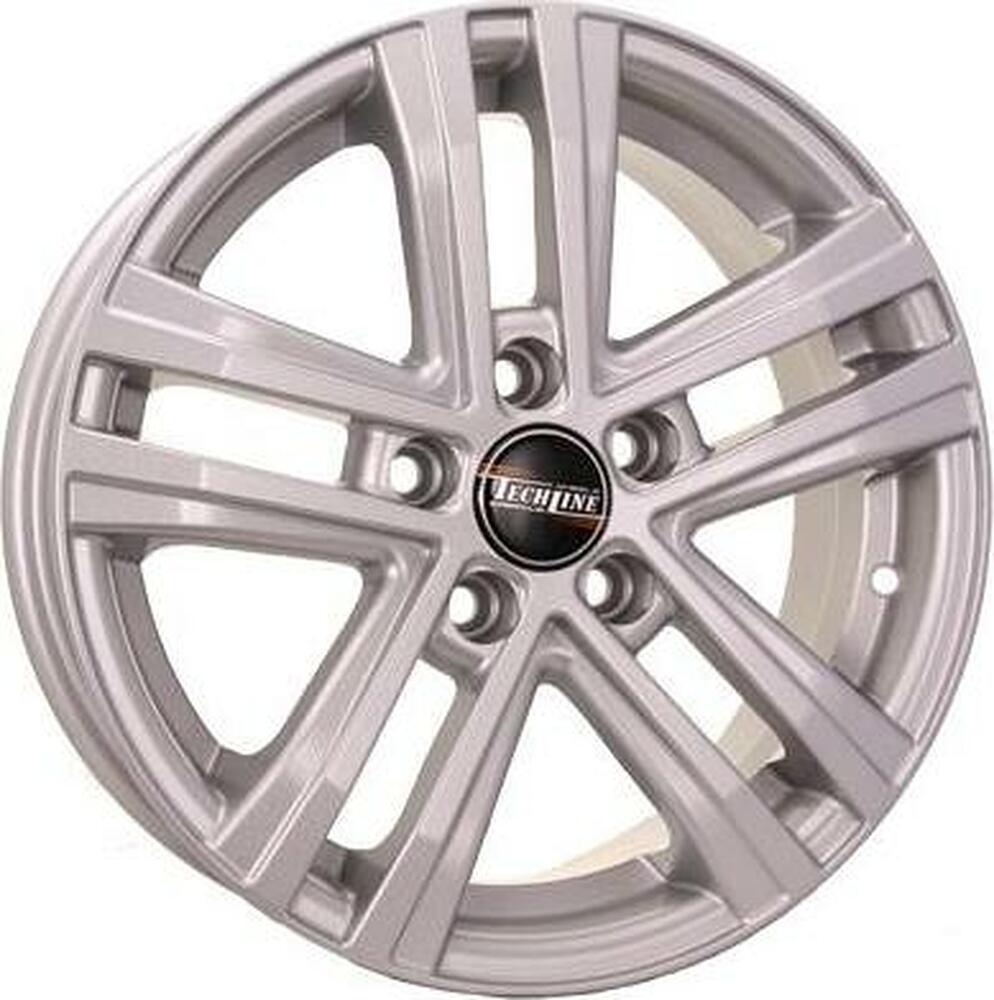 Tech Line TL645 6x16 5x114 ET 45 Dia 60 Silver
