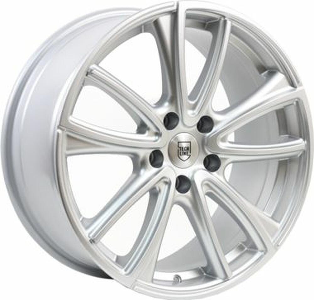 Tech Line TL672 6.5x16 5x114.3 ET 45 Dia 60.1 Silver