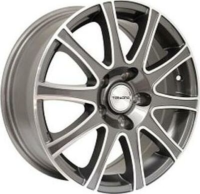 TG Racing L 015 7.5x17 4x100 ET 38 Dia 60.1 SIL