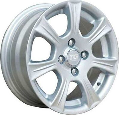 TG Racing LZ 192 6x14 4x100 ET 38 Dia 60.1 silver