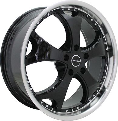 TG Racing Lz 219 9x22 5x130 ET 45 Dia 71.6 BLK P/LIP