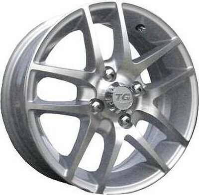TG Racing LZ 245 5.5x14 4x98 ET 38 Dia 58.5 silver