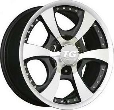 TG Racing LZ 293 7.5x18 6x139.7 ET 30 Dia 108 silver polished