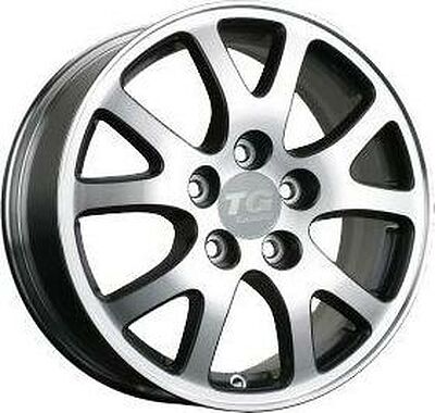 TG Racing LZ 324 6.5x16 5x114.3 ET 55 Dia 67.1 silver