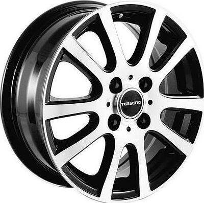 TG Racing Lz 419 6.5x16 5x114.3 ET 40 Dia 66.1 BLK POL