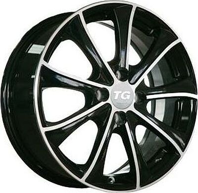 TG Racing TGD 018 6.5x16 5x108 ET 38 Dia 73.1 BLACK POL