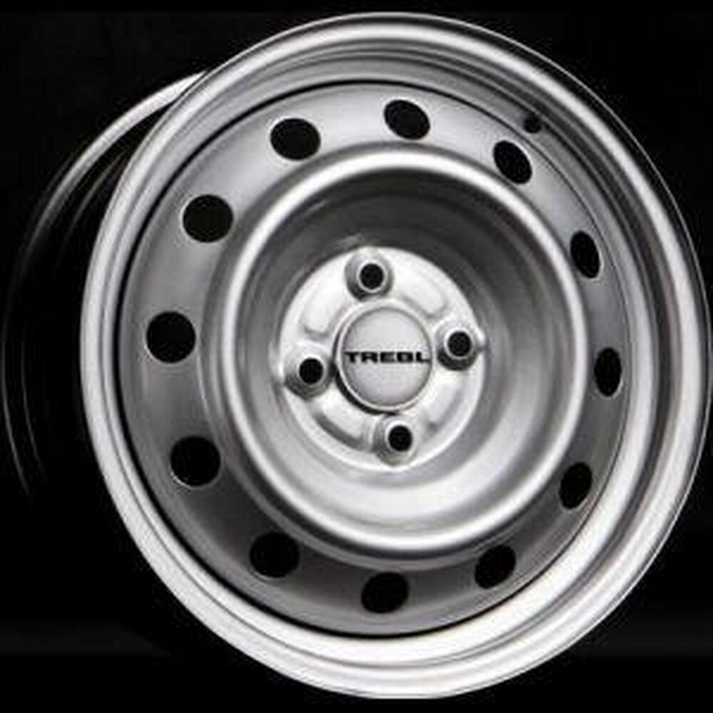 Trebl 53A49D 5.5x14 4x100 ET 49 Dia 57.1 Silver
