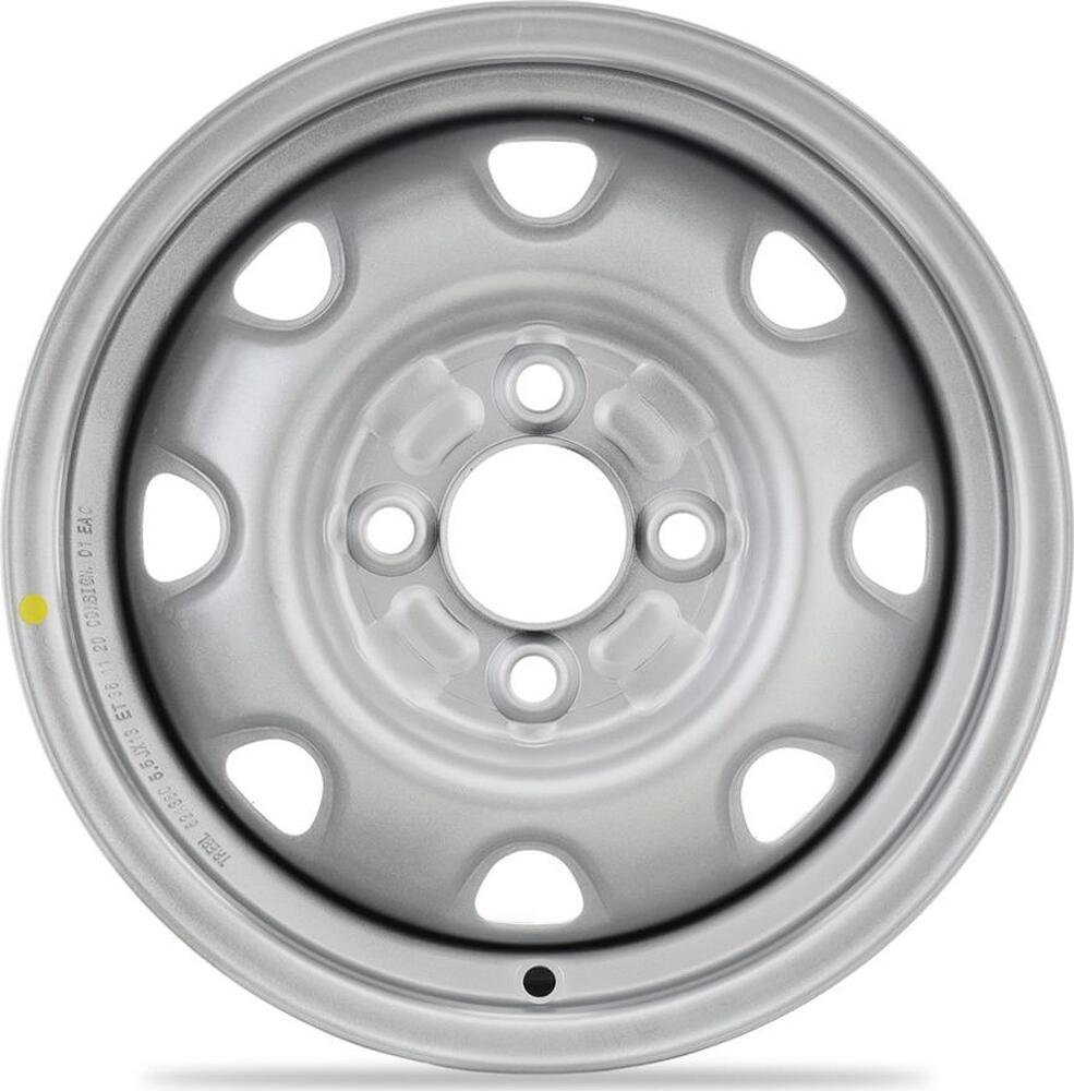 Trebl Daewoo 52A49A 5.5x13 4x100 ET 49 Dia 56.6 Silver
