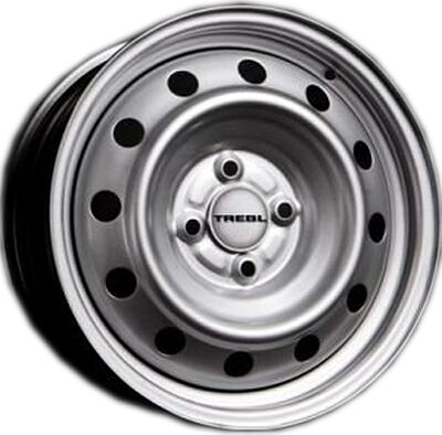 Trebl X40915_P 6x15 4x100 ET 40 Dia 60.1 Silver