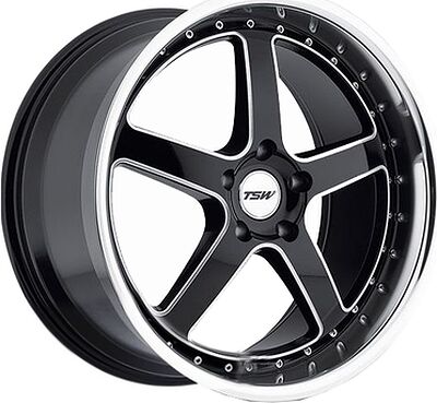 TSW Carthage 10x20 5x112 ET 53 Dia 72 gloss black