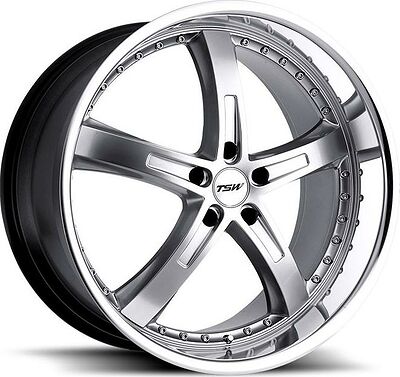 TSW Jarama 8x17 5x112 ET 45 Dia 72 hyper silver