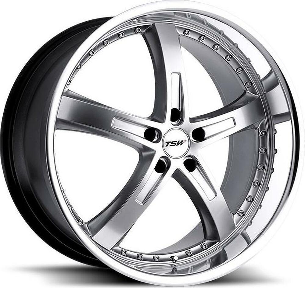 TSW Jarama 8x18 5x112 ET 45 Dia 72 hyper silver