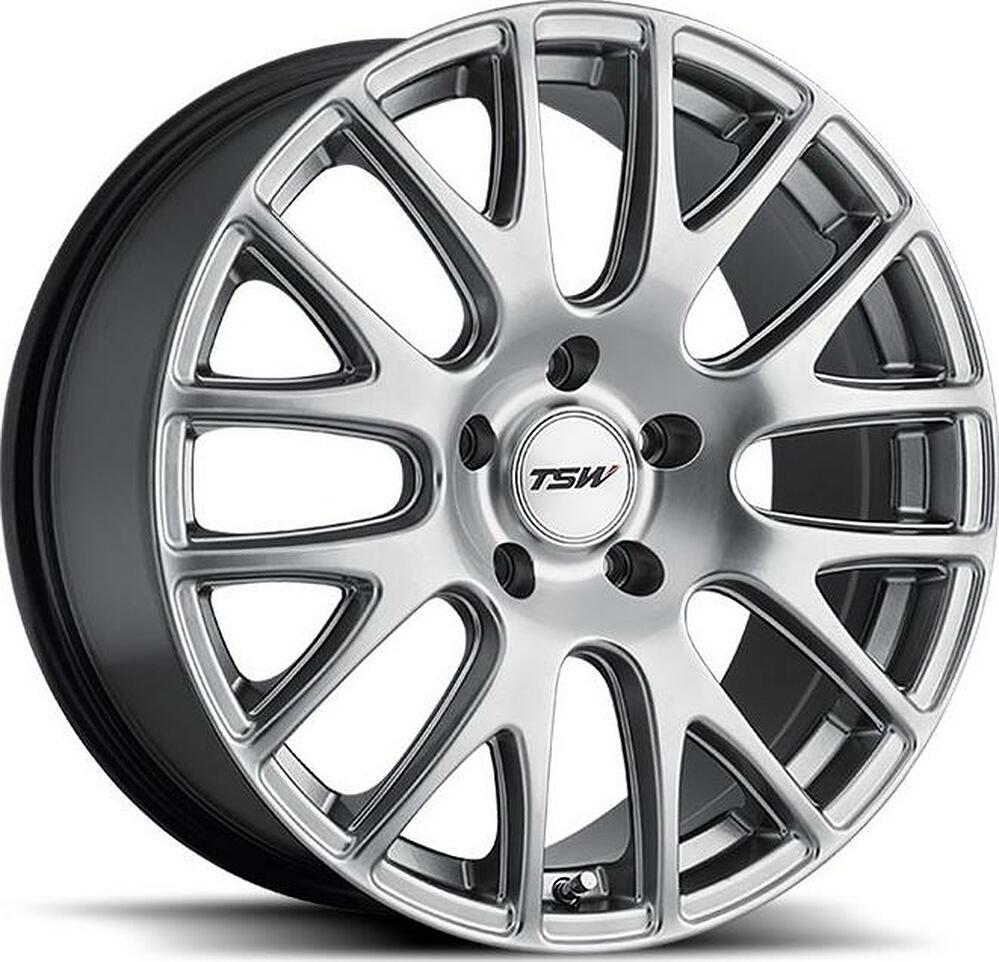 TSW Mugello 8x17 5x114.3 ET 40 Dia 76 hyper silver