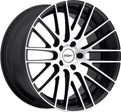 TSW Parabolica 8x18 5x114 ET 35 Dia 76 Matt Black