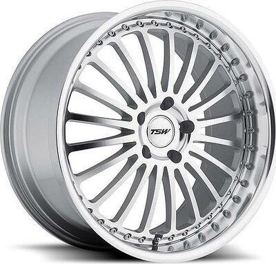 TSW Silverstone 8x19 5x108 ET 40 Dia 72 gloss black