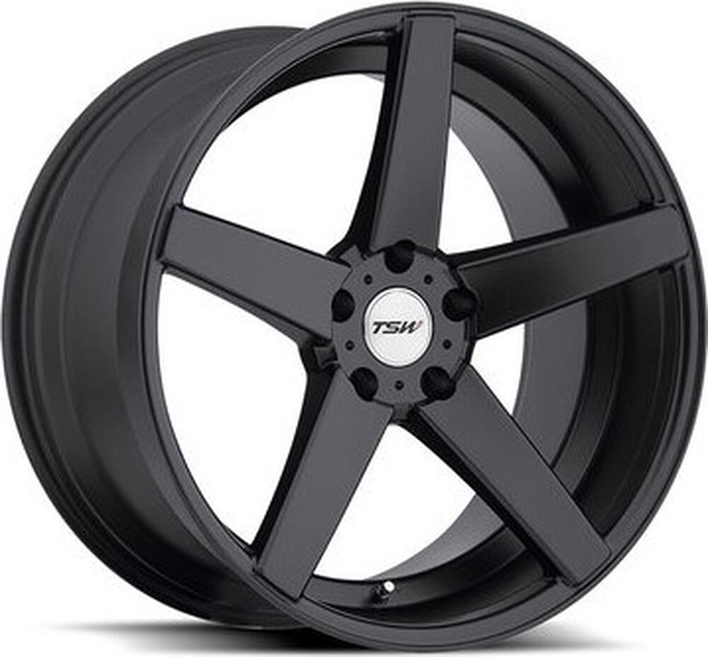 TSW Sochi 8x18 5x114.3 ET 35 Dia 76 Matt Black