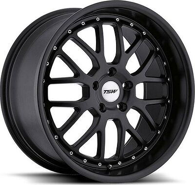 TSW Valencia 8x17 5x114.3 ET 40 Dia 76 gloss black