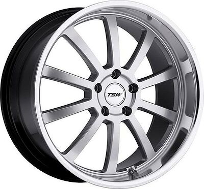 TSW Willow 8x17 5x114.3 ET 40 Dia 76 hyper silver