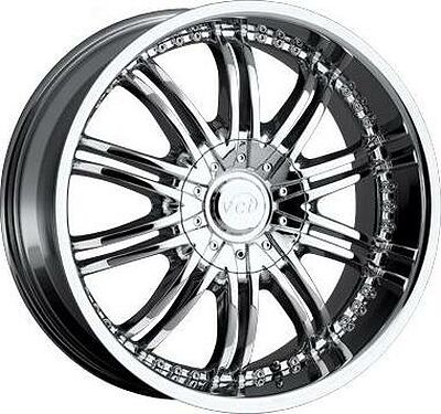 VCT Wheel Santino 9.5x22 6x114.3 ET 30 Dia 87.1 chrome