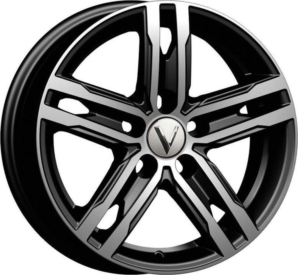Vector B178 6x15 5x100 ET 43 Dia 57.1 черный алмаз