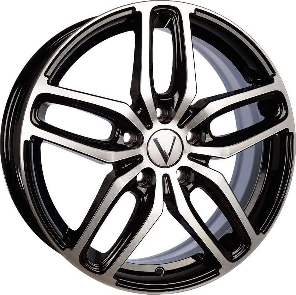 Vector B199 6.5x17 5x114.3 ET 40 Dia 66.1 черный алмаз