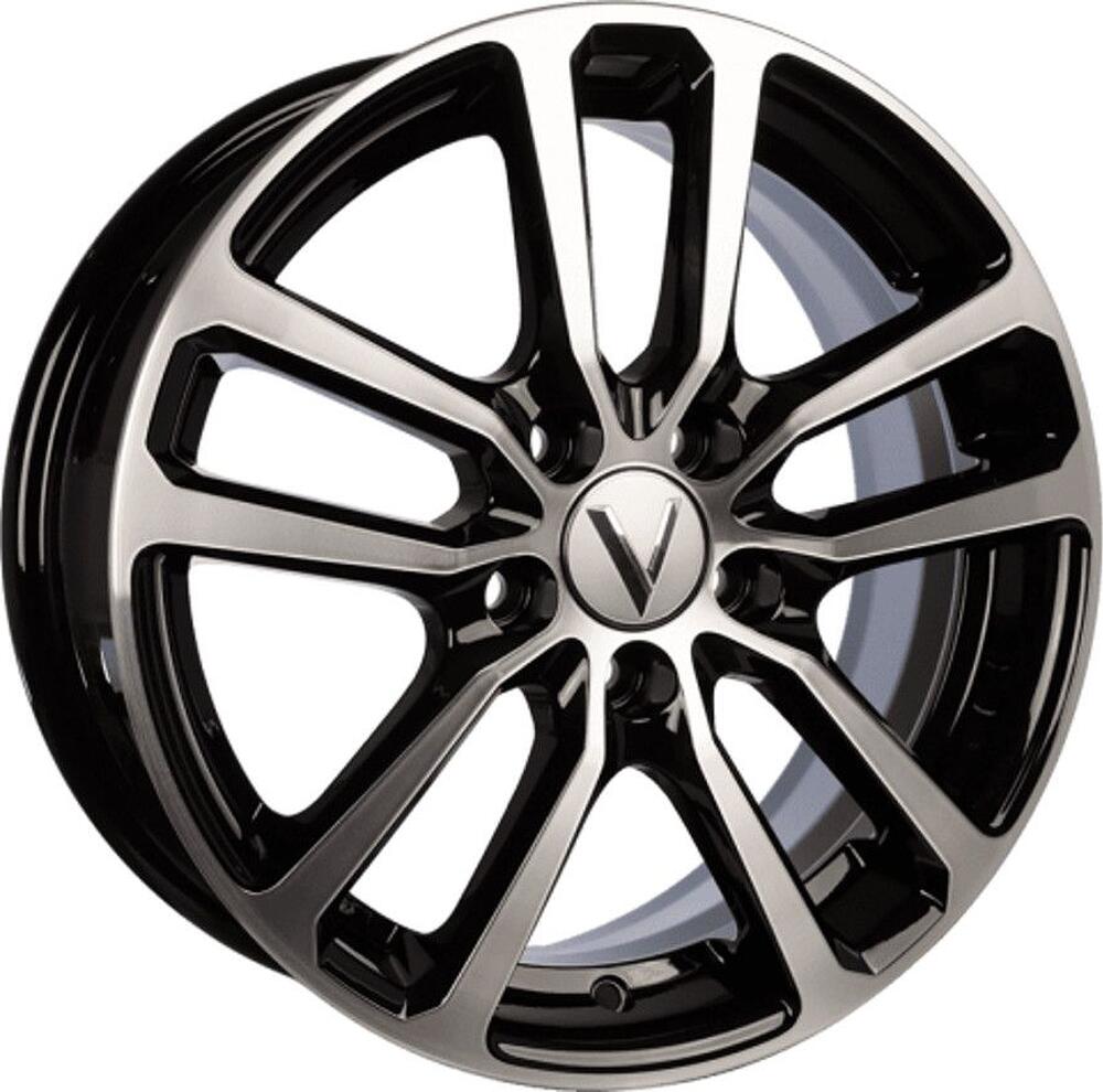 Vector B209 6x15 5x100 ET 40 Dia 57.1 черный алмаз