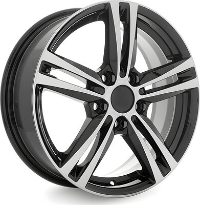 Vector B217 6x16 5x112 ET 48 Dia 57.1 сильвер S