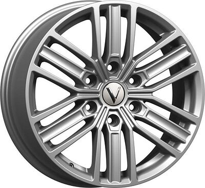 Vector B218 7.5x18 6x139.7 ET 25 Dia 106.1 сильвер S