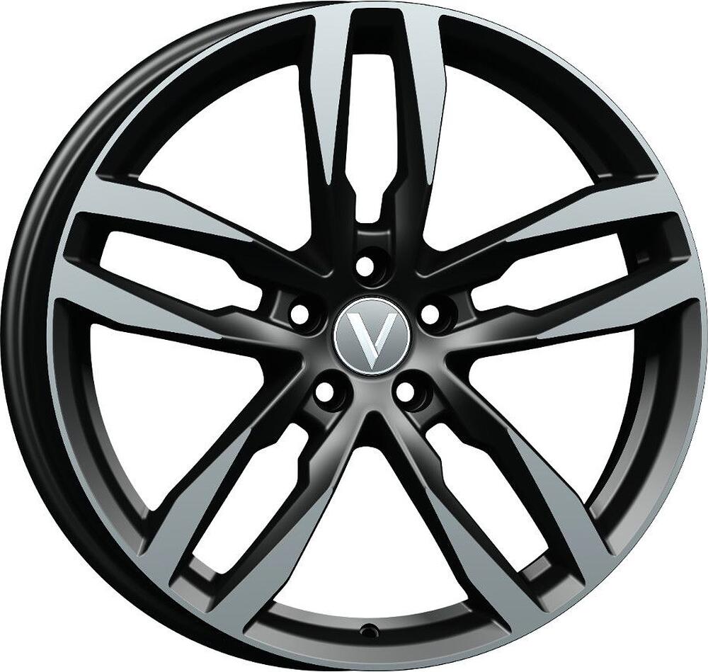 Vector B220 8x19 5x114.3 ET 50 Dia 67.1 черный алмаз