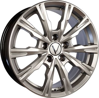 Vector B221 7.5x17 5x112 ET 27 Dia 66.6 сильвер S