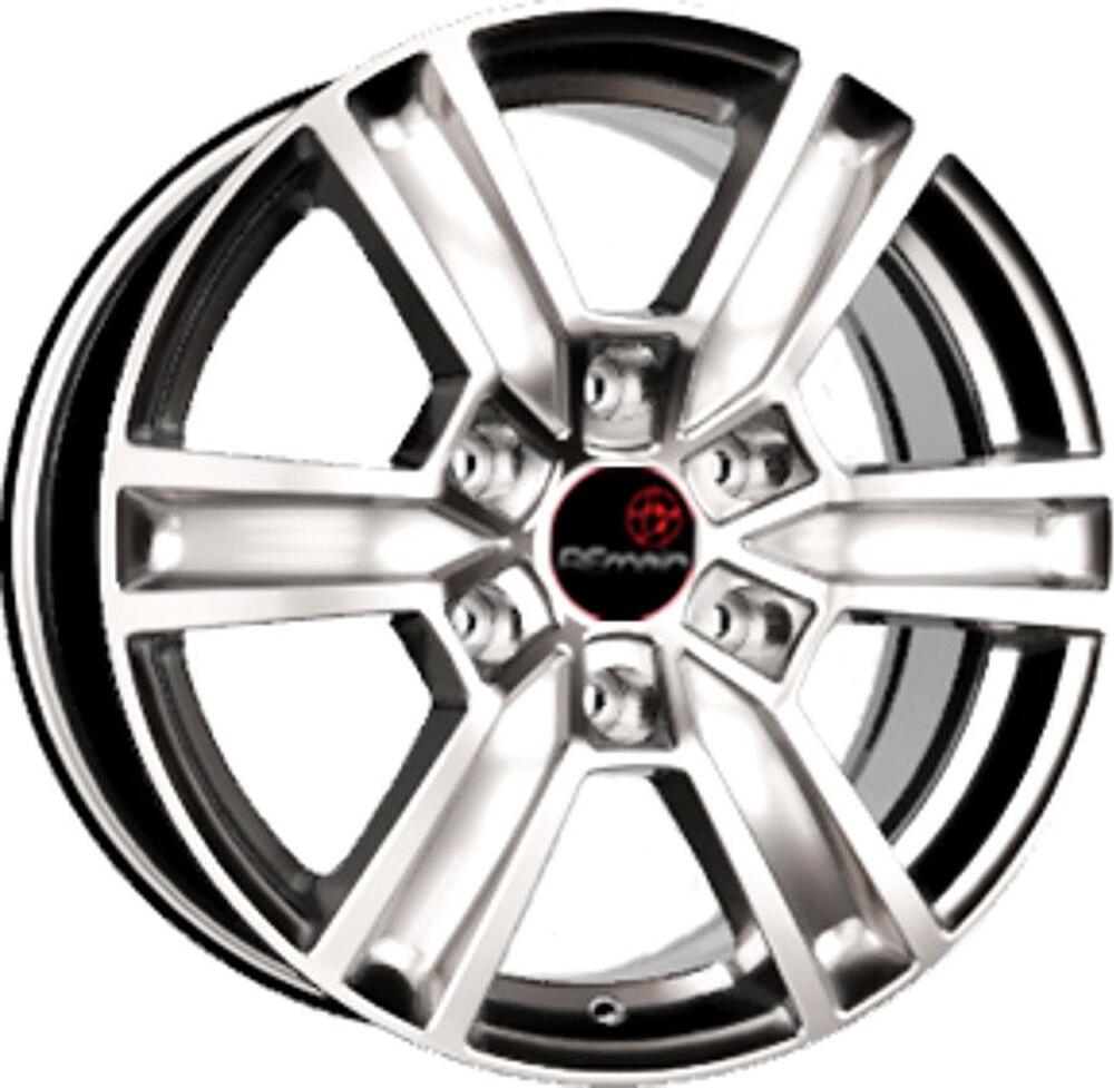 Vector B222 7.5x17 6x139.7 ET 38 Dia 67.1 сильвер S