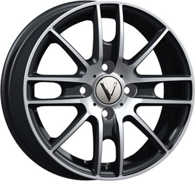 Vector K173 5.5x14 4x100 ET 43 Dia 60.1 черный алмаз