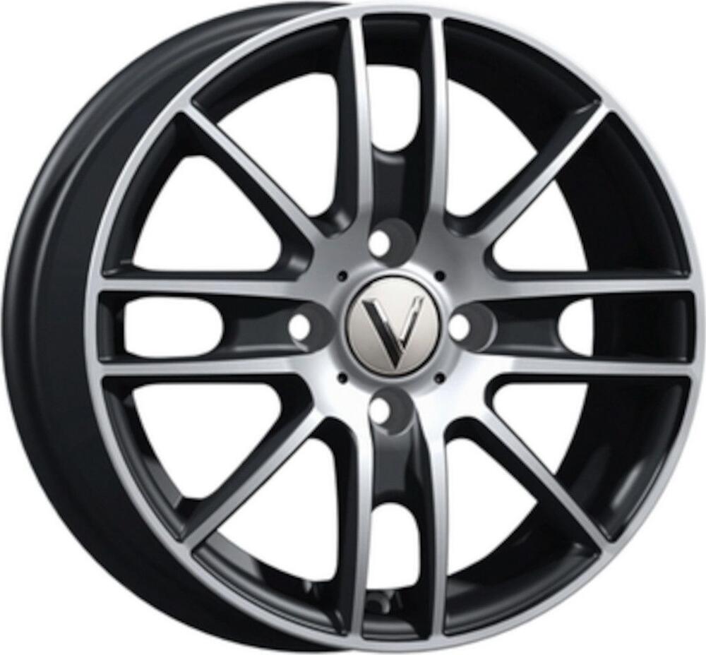 Vector K173 5.5x14 4x98 ET 35 Dia 58.5 черный алмаз