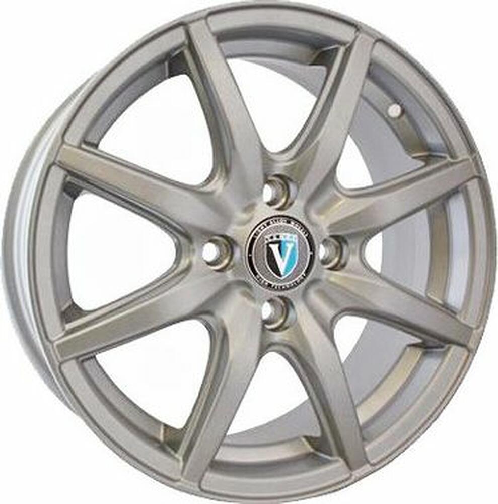 Venti 1415 5x14 4x100 ET 43 Dia 60 Silver