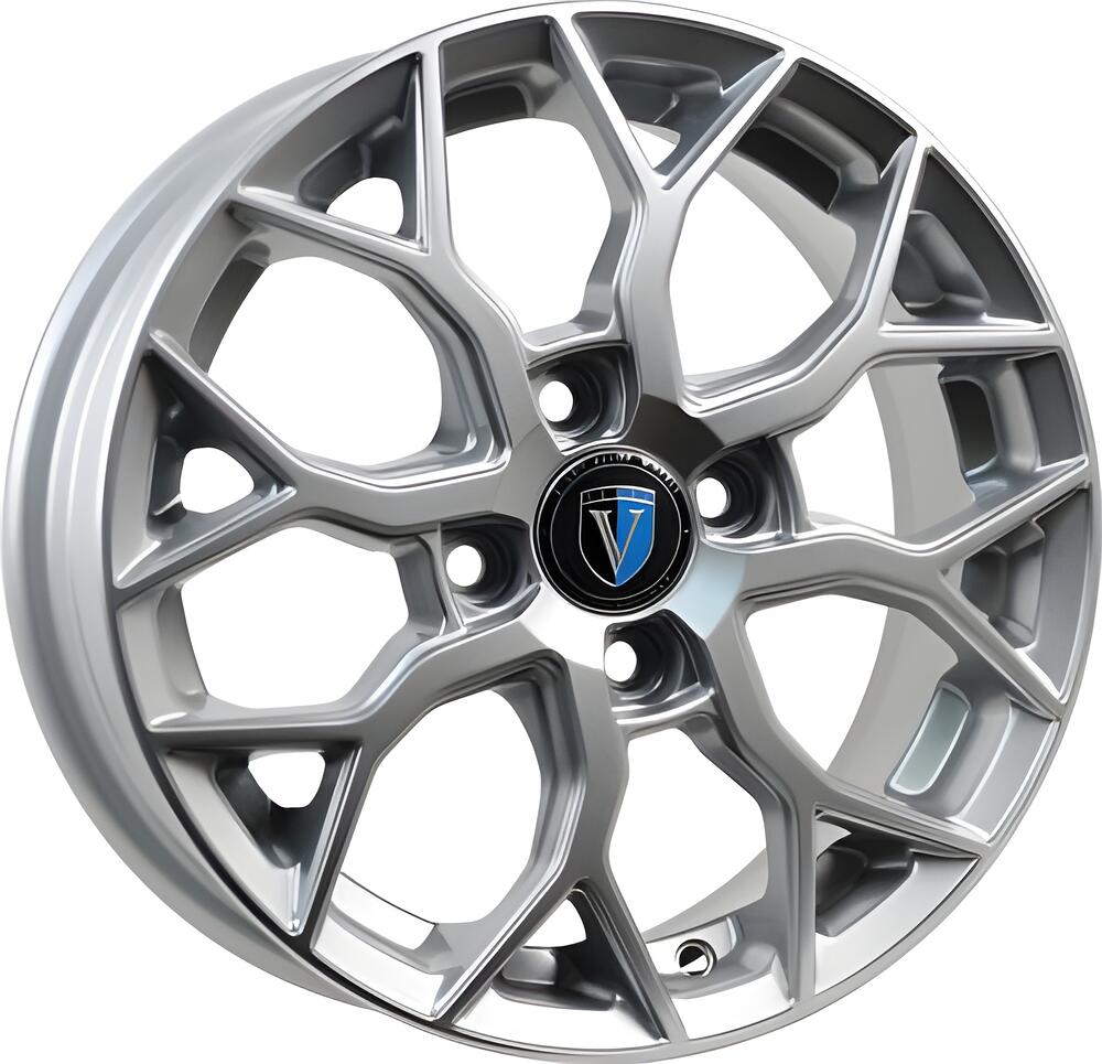 Venti 1619 (Solaris) 6x16 4x100 ET 46 Dia 54.1 Silver