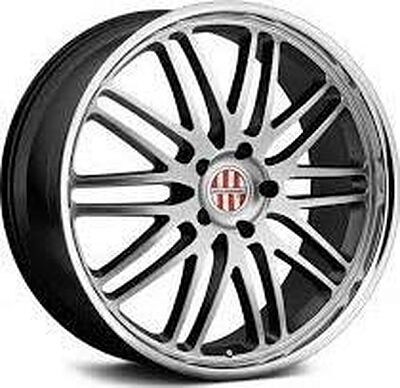 Victor Equipment LeMans 9.5x19 5x130 ET 49 Dia 71.6 Hyper Silver Mirror Cut Lip