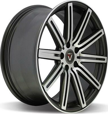Vissol F-004 9x20 5x150 ET 45 Dia 110.1 silver_polished