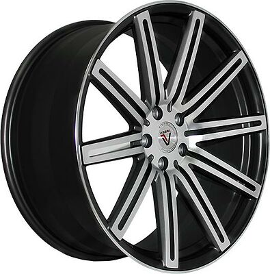 Vissol F-004 9x20 5x150 ET 45 Dia 110.1 silver_polished