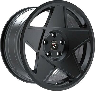 Vissol F-005 9.5x19 5x100 ET 35 Dia 57.1 satin-black