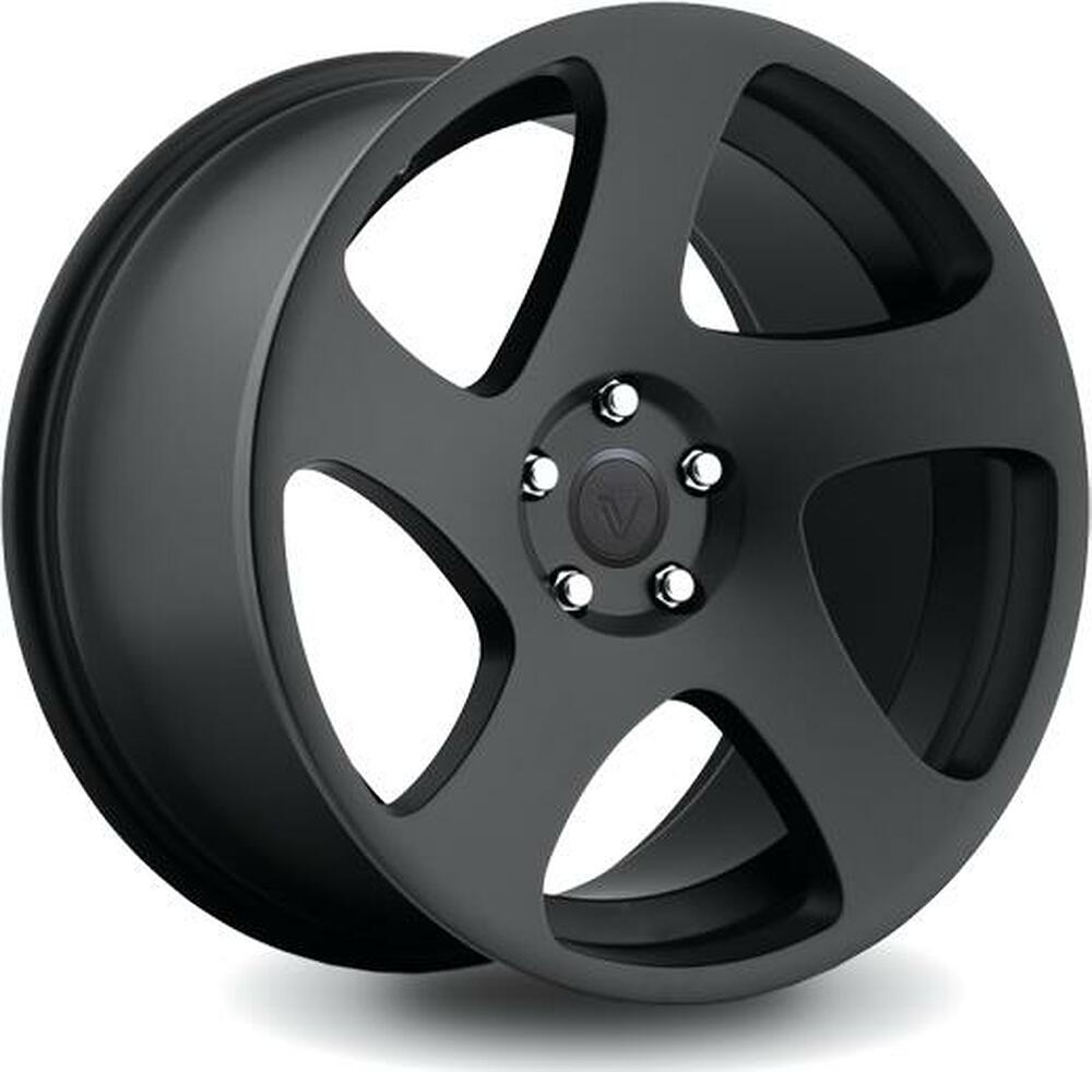 Vissol F-006 9.5x18 5x112 ET 35 Dia 66.6 matte-black