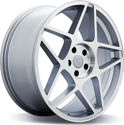Vissol F-008 9x20 5x112 ET 35 Dia 66.6 silver-cut