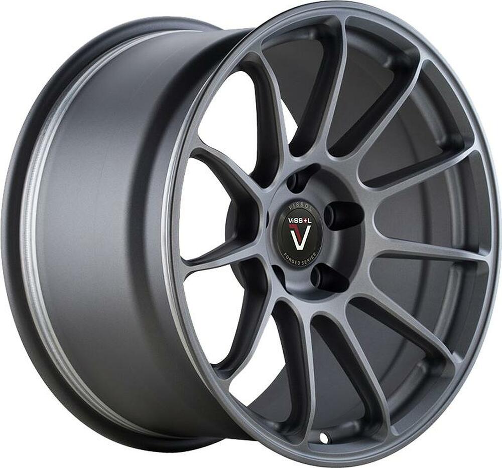 Vissol F-103 9x22 5x130 ET 45 Dia 71.6 gloss-graphite