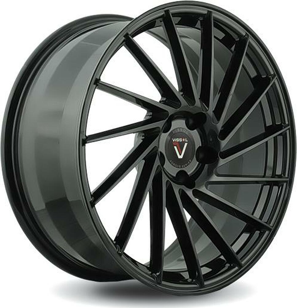 Vissol F-305L 9x22 5x130 ET 45 Dia 71.6 gloss-graphite