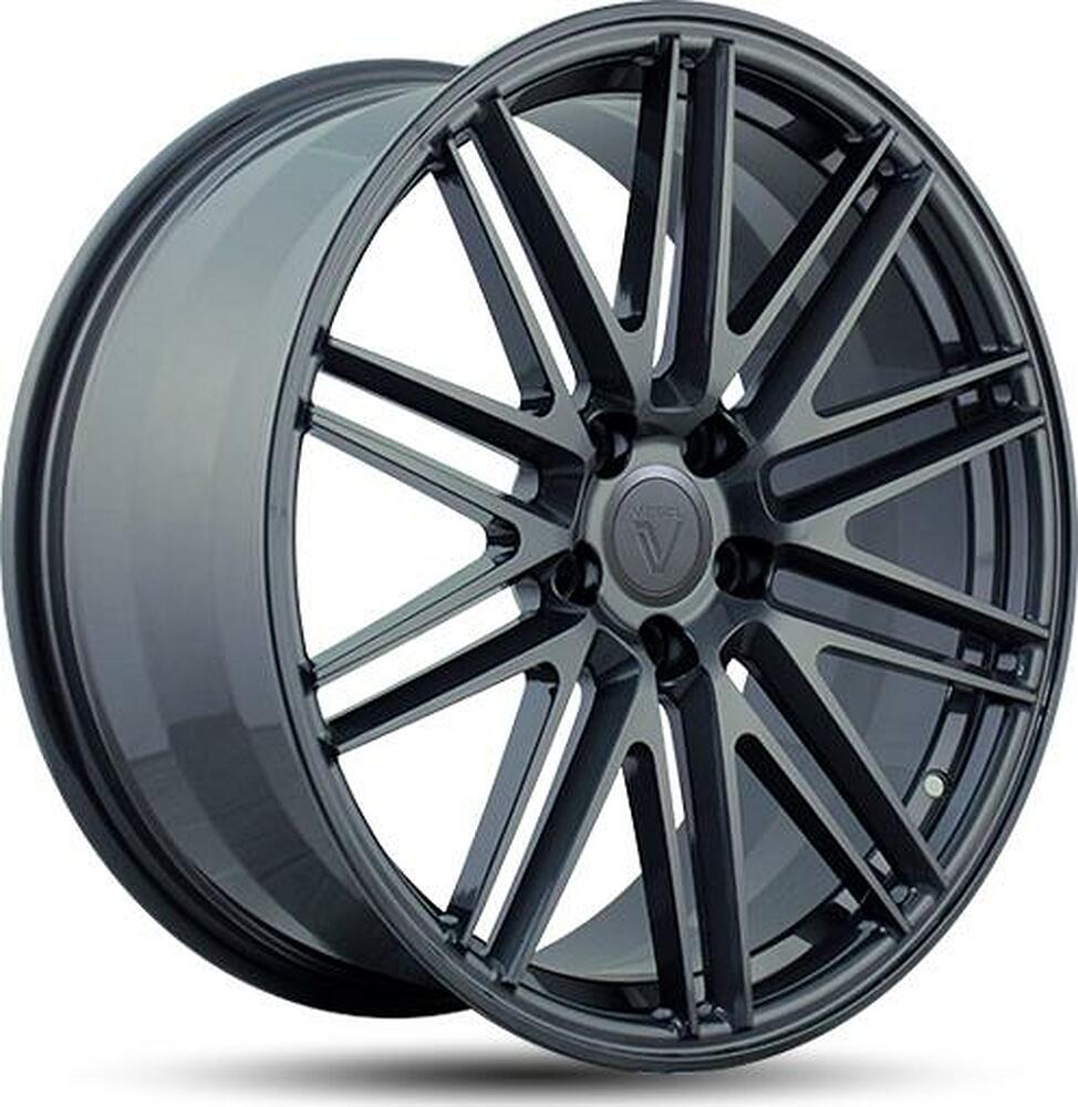 Vissol F-307 10x19 5x112 ET 43 Dia 66.6 gloss_graphite