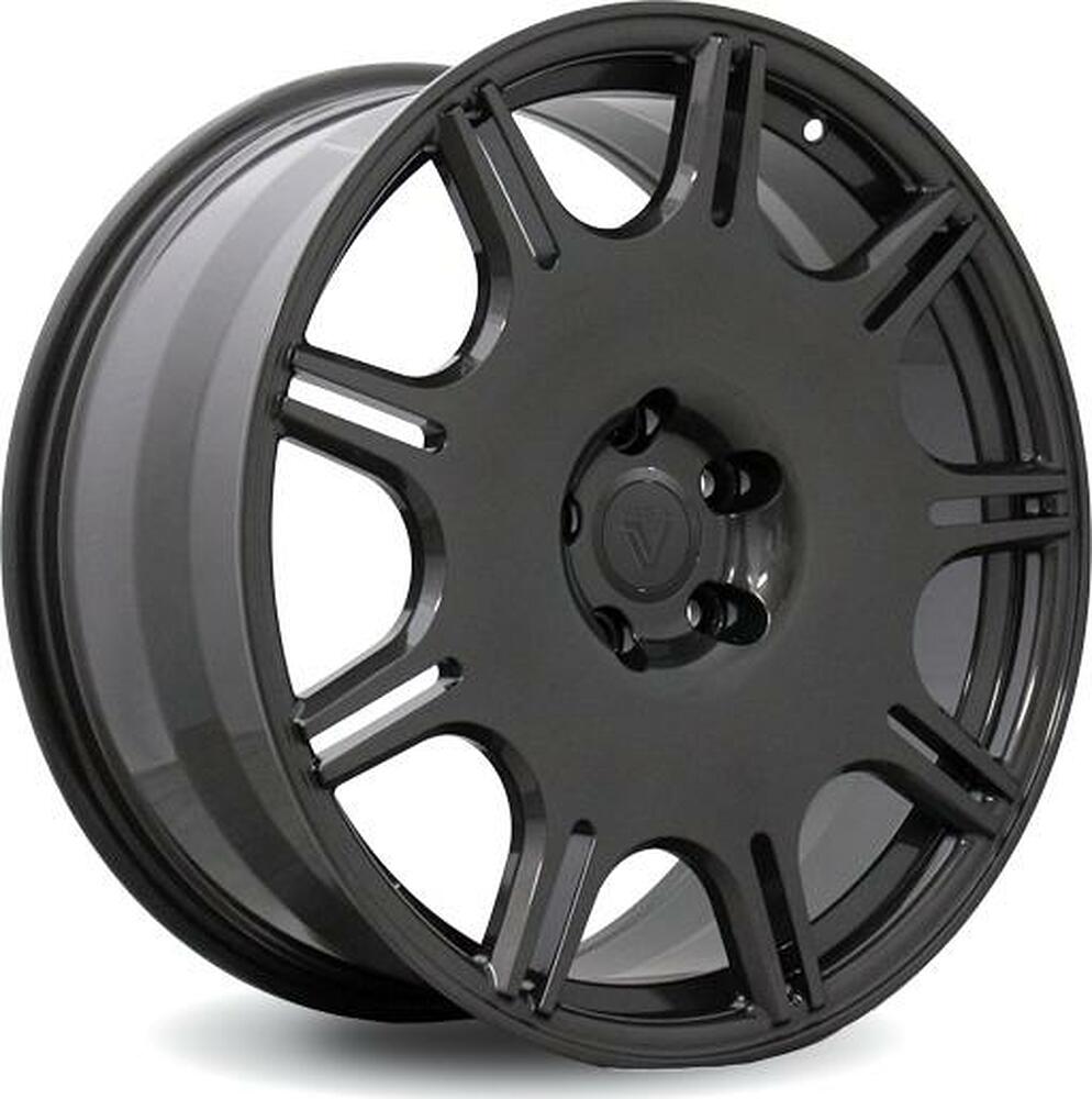 Vissol F-312 10.5x22 5x115 ET 20 Dia 71.6 gloss-graphite