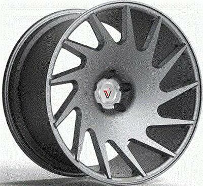 Vissol F-313R 9x22 5x112 ET 32 Dia 66.6 gloss-graphite
