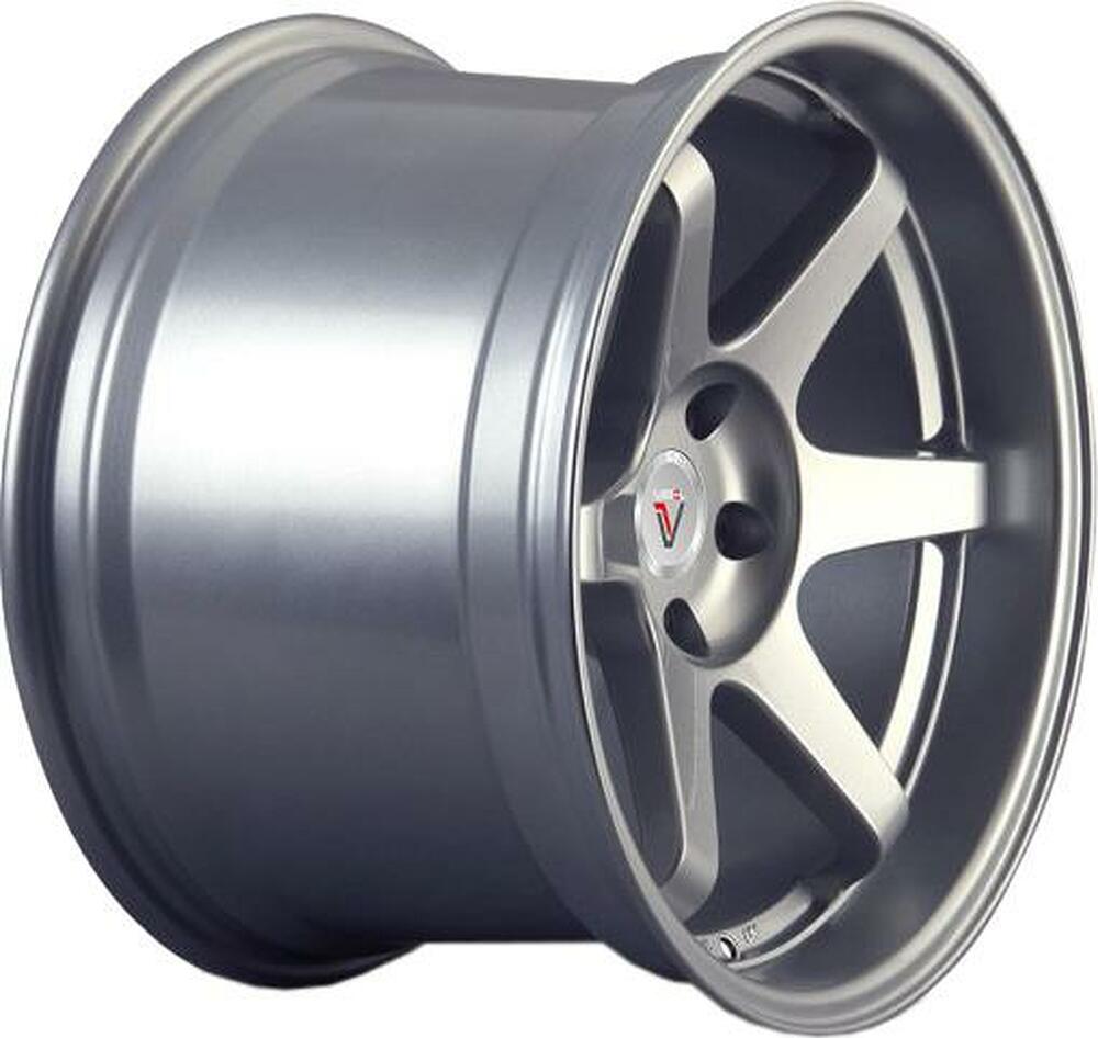 Vissol F-398 9.5x18 5x100 ET 34 Dia 57.1 silver