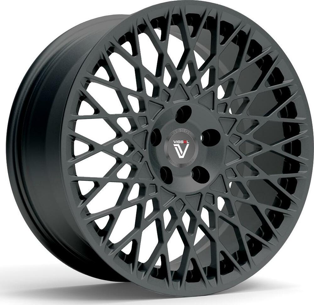 Vissol F-501 9.5x19 5x100 ET 35 Dia 57.1 satin-silver