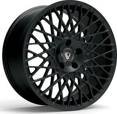 Vissol F-501 8.5x19 5x112 ET 32 Dia 66.6 satin-silver