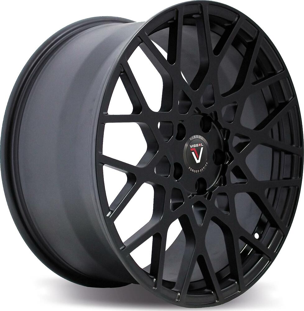 Vissol F-677 8.5x19 5x112 ET 35 Dia 66.6 matte-black